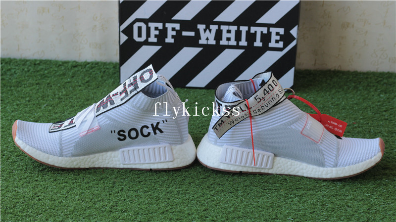 OFF-WHITE x Adidas NMD City Sock Real Boost